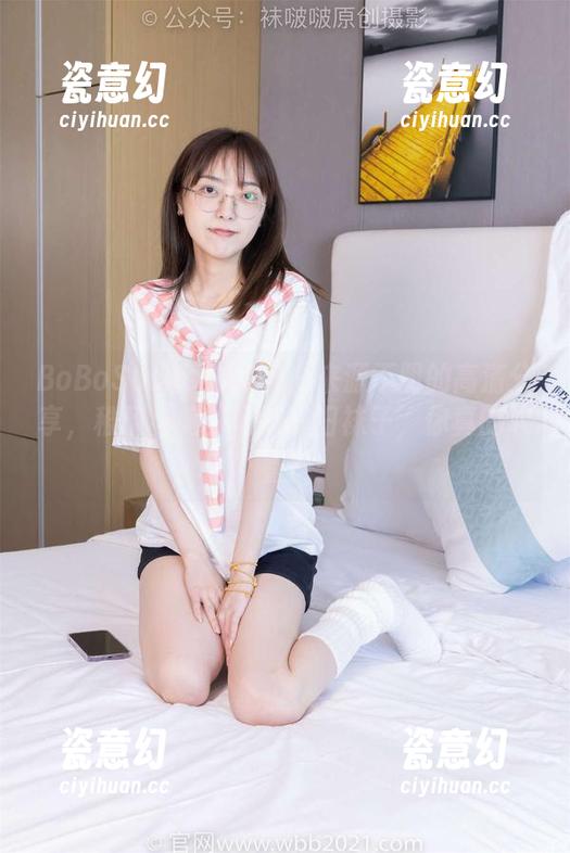 BoBoSocks袜啵啵 - 来源不明的高清分享，稚予与她的两双破旧袜子，你真的敢看？