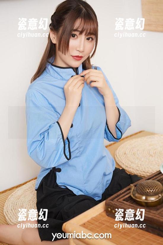 YouMi尤蜜荟 - Domen瑶瑶在线，姐姐原图曝光，这姿态，该怎么形容呢？