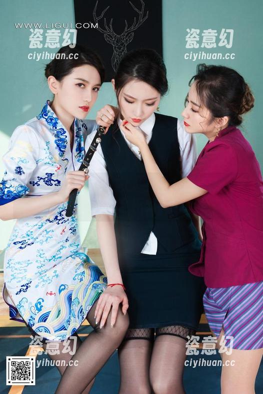 丽柜 - 最新作品集上线！白衬衫里的王炜炜完全不同！