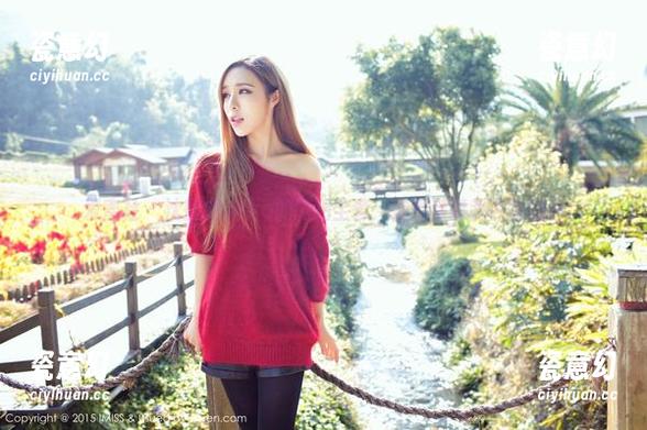 爱蜜社-沈蜜桃miko 爱蜜社 - 沈蜜桃miko的旅拍全套:你能猜猜我在哪吗?