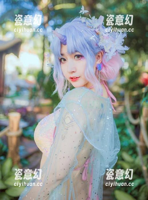 这粉色睡衣cos效果蹭蹭上涨！猫九酱果然有自己的一番道理。